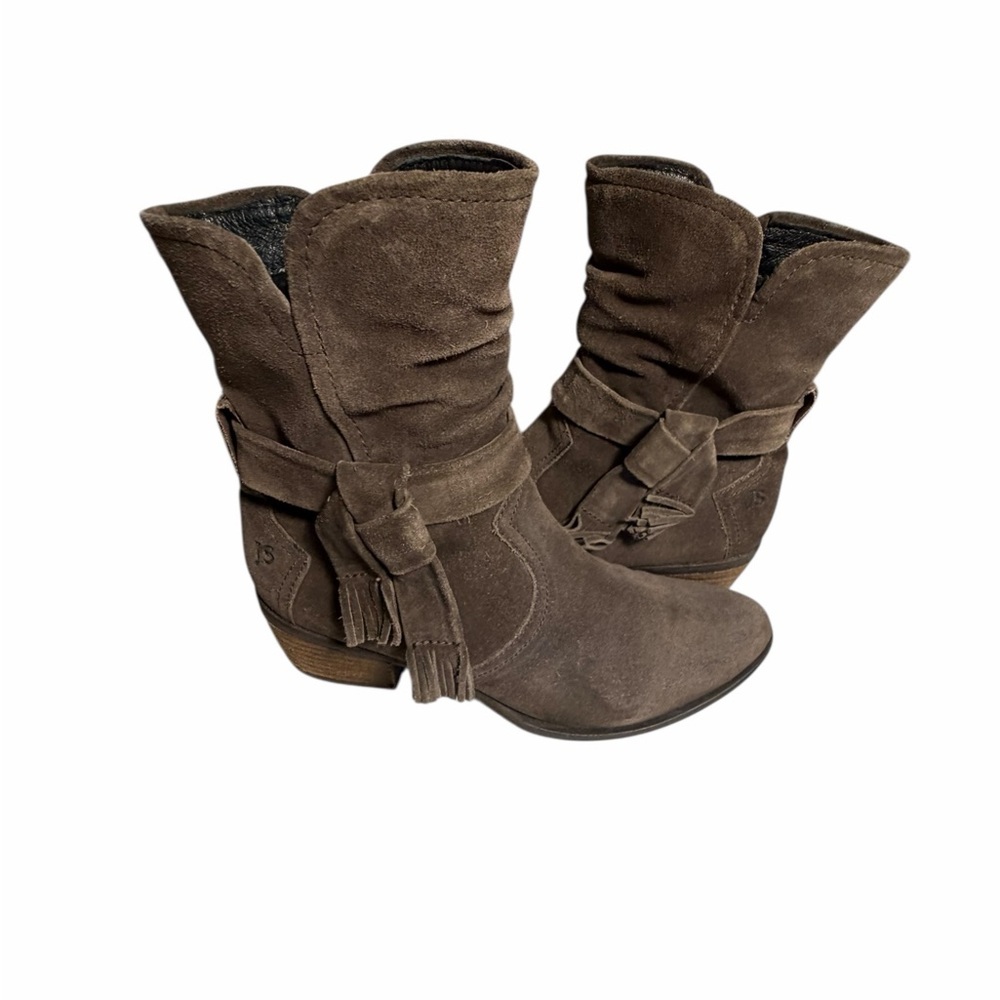 Josef Seibel Daphne Suede Leather Ankle Boots Womens 38